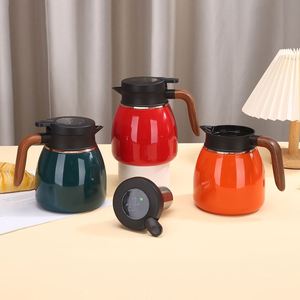 Modern Stainless Steel Insulated <b>Kettle</b> Intelligent Temperature Display New Handle for Home Office Use Tea-Water Separation - Product Image 2