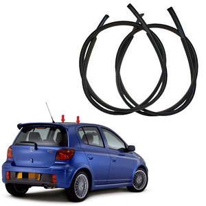 Pour <span class=keywords><strong>Toyota</strong></span> <span class=keywords><strong>Yaris</strong></span>/Vitz 1999-2005 Remplacement 2 pièces Kit de garniture de moulage de toit 75551-52010 7555152011 - Product Image 1