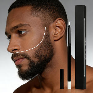 Crayon à barbe pour hommes, styliste barbier, outil de coiffage, crayon de définition, spray d'amélioration, crayons pour la ligne des cheveux, outil professionnel de salon, <span class=keywords><strong>blanc</strong></span> - Product Image 4