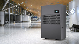 480L/Day Portable External Drain Connect Commercial Industrial Compressor Metal <b>Dehumidifier</b> for Large Rooms and Household Use - Product Image 4