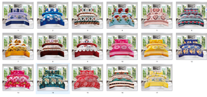 Venta caliente 7 piezas Super <span class=keywords><strong>King</strong></span> Size Edredón Set Borrego <span class=keywords><strong>Sherpa</strong></span> Juego de edredón de invierno con cortinas - Product Image 6