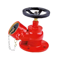 Tête de sprinkler droit globe en laiton 1/2" NPT K5.6, adaptée aux feux A et B, équipement incendie à installation simple