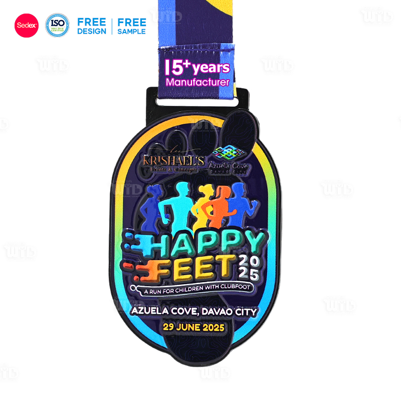 Funny Running Medals Customizable Trophies for All Ages