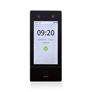 7'' Android10 Fingerprint Access Control Biometric Attendance Terminal Digital Display Face Recognition Time Attendance <b>Tablet</b> - Product Image 1