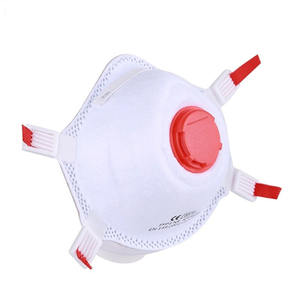 Jarum pukulan bukan tenunan sekali pakai industri debu FFP3 dengan katup NR perlindungan EN 149 CE cangkir FFP3-Mask 9019V - Product Image 5