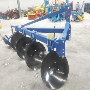 Disc Plough 3 Row Farm <b>Cultivator</b> Red Steel Discs For Tractor Use - Product Image 3