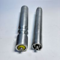 Ligne de convoyeur à rouleaux en acier inoxydable pour le transport de rouleaux non motorisés galvanisés avec composants de roulement à billes