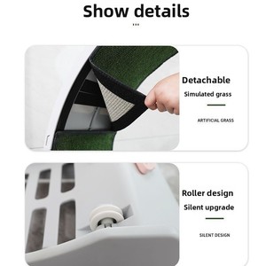 Bestseller Transfrontaliero Ruota da Corsa per Gatti in Plastica PP, Design Moderno Classico, Affilatore per Unghie, Anti-inceppamento, per Arrampicata Animali Domestici - Product Image 4