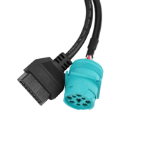 Câble Y du connecteur J1939 9PIn à OBD2 personnalisé