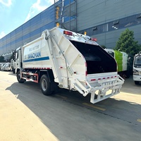 Camion compacteur de déchets Shacman 16CBM à transmission manuelle et moteur diesel avec boîte de vitesses pour la gestion des déchets