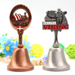 Viking Souvenirs Gift Custom Metal 3D Grabable <span class=keywords><strong>Brass</strong></span> Dinner Bell - Product Image 2