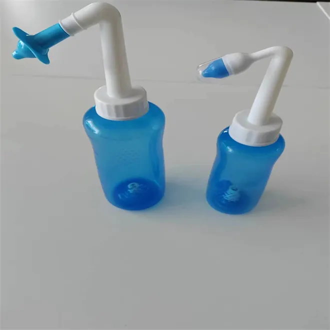 Comfort Flow Bottle 30 Saline Packets Nasal Wash System for Nasal Congestion 300ML Nettie Pot Family Set for Adult & Kids