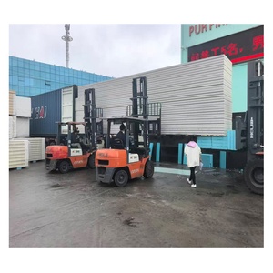 100/150/200mm Polyurethane PU/PIR Tấm bánh sandwich cho phòng lạnh container sử dụng với máy nén copeland và các thành phần bánh răng - Product Image 3