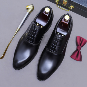 Casual invisible <b>height</b>-<b>increasing</b> <b>shoes</b>, business formal leather <b>shoes</b> genuine leather English-style <b>shoes</b> Oxford wedding <b>shoes</b> - Product Image 4