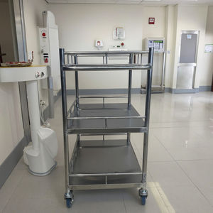 Produit de vente chaud: Chariot à main d'hôpital d'acier inoxydable, <span class=keywords><strong>ambulance</strong></span> médicale d'urgence - Product Image 6