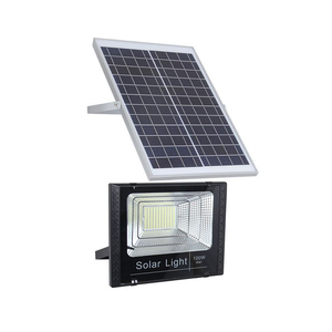 High Powered <b>All</b>-<b>In</b>-<b>One</b> 400W RGB Solar Street Light IP66 <b>Waterproof</b> LED Flood Lights With Aluminum Body 100W-300W Options LCS-FG - Product Image 4