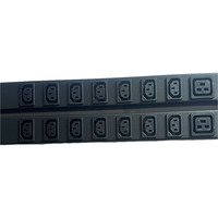 Unidad de distribución de alimentación Vertiv, CA 1P 1u, montaje en rack, monofásico, enchufe de PDU Vertiv 14240017,