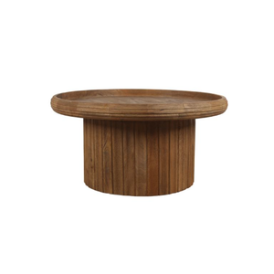 Mesa de centro ecológica de madera de mango macizo hecha a mano, almacenamiento de acabado Natural, muebles convertibles de construcción resistente para sala de estar - Product Image 5