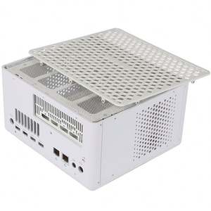 Retro Alumínio Computer Case <span class=keywords><strong>Metal</strong></span> <span class=keywords><strong>Detector</strong></span> Mini Itx Sff Pc Personalizado Anime Único Tipo C Desktop Personal Toy Vertical Industrial - Product Image 3