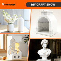 GYPSUMER GC05 Gypse décoratif, extra blancheur, extra dureté, sans bulles, sans impuretés, pour la fabrication de figurines d'animaux
