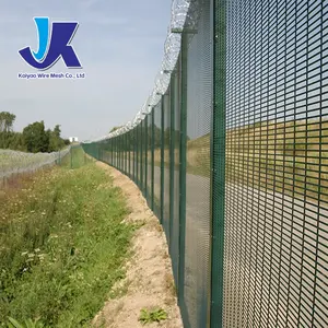 Direct Supply from Anping of Galvanized 358 Anti-climb Privacy and Security Fence.
