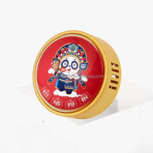 Clip de parfum magnétique en métal PE pour désodorisants de voiture Clip pour évent Décorer les voitures Arbre de vie Diffuseur de climatisation - Product Image 1