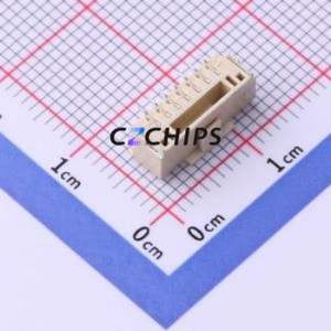 WAFER-GH1.25-7PLB Wire-to-Board Pin Header SMD,P=1.25mm Connector 1x7P 1.25mm Vertical Mount GH - Product Image 2