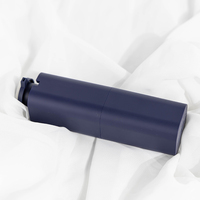 Flacon pompe sans air carré de 30 ml et 50 ml à étiquette privée |   Conteneur cosmétique vide en plastique PET écologique pour crème pour le visage et soins de la peau