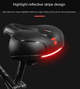 Sillín de <span class=keywords><strong>bicicleta</strong></span> de carretera RTS, funda de <span class=keywords><strong>asiento</strong></span> de <span class=keywords><strong>bicicleta</strong></span> de cuero impermeable a prueba de golpes, cómodo y suave, <span class=keywords><strong>asiento</strong></span> de <span class=keywords><strong>bicicleta</strong></span>, comodidad para <span class=keywords><strong>bicicleta</strong></span> - Product Image 3