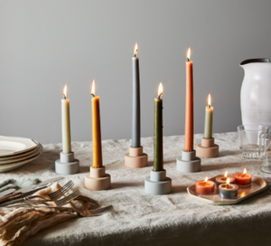 <b>Cheap</b> Custom 2-In-1 Silicone <b>Candle</b> Holder, Romantic <b>Candle</b> Base, Mini Candlestick Home Decoration - Product Image 2