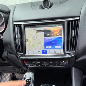 MOOKAKA Radio de coche para <span class=keywords><strong>Maserati</strong></span> <span class=keywords><strong>Levante</strong></span> <span class=keywords><strong>2015</strong></span> - 2020 inalámbrico Carplay Android Auto reproductor Multimedia GPS autorradio ESTÉREO - Product Image 3
