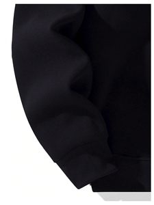 Wholesale Custom Pattern Logo Men's Pullover <b>Long</b> Sleeve Breathable Knitted Hoodies Casual Drop Shoulder <b>Sweatshirts</b> for Autumn - Product Image 4