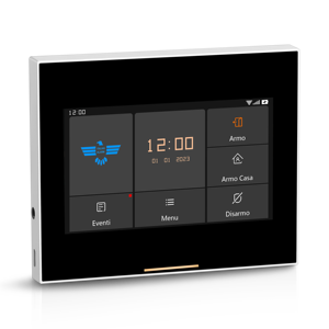 Système d'alarme domestique sans fil 4G + WiFi avec écran tactile micro de 4,3 pouces, compatible avec l'application Tuya Smartlife - Product Image 1