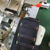Machine à coudre, à découper, à fabriquer et à souder JOCKY JK254, informatisée, pour la fixation de boucles d'oreilles sur les ceintures en jean