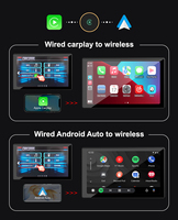 Adaptador Carplay inalámbrico 2 en 1 Carsmart/Dongle CP/AA Compatible para una fácil navegación y entretenimiento en su vehículo