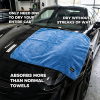 Serviettes de séchage de voiture en microfibre professionnelles super absorbantes à boucles torsadées, sans peluches, sans traces, avec logo personnalisé, pour le detailing automobile
