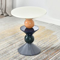 Table basse décorative en bois avec miroir, design scandinave Timberight, faite à la main, convertible, mobile, plateau en bois, mobilier moderne