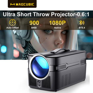 Projecteur vidéo 4K Magcubic HY450C en gros d'usine, projecteurs Full HD pour la maison et l'extérieur, mini projecteur portable intelligent LED - Product Image 3
