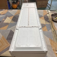 Plafonnier LED carré moderne à montage en surface 40W/60W 4000K 1200x300mm en aluminium, installation facile pour la maison et le bureau
