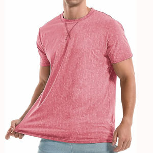 Camisetas impresas con logotipo personalizado de calidad superior para hombres Venta caliente camiseta transpirable de peso pesado hecha en Pakistán - Product Image 5