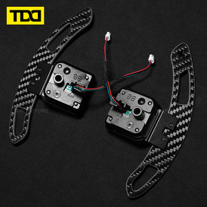 Levas de cambio magnéticas de fibra de carbono TDD para Seat Leon Cupra Formentor Leon ST, levas de cambio para volante - Product Image 3