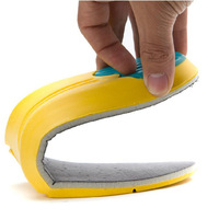 Semelles de chaussures de sport haute élasticité respirant absorption des chocs absorption de sueur épaisse semelles de course pour hommes et femmes