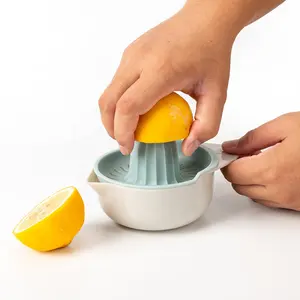 Plastic Fruit Tools Lemon Squeezer Orange Lime Squeezer With Container