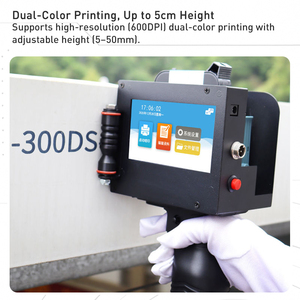 Draagbare 50Mm Handheld Intelligente Hoge Snelheid Mini Inkjet Printer Machine Voor Hout Metalen Carton Codering Logo Datum - Product Image 2