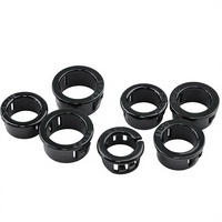 Selubung Isolasi Cetakan Injeksi Nilon Khusus untuk Melindungi Kabel Diameter Dalam 8mm Tahan Tegangan 12V