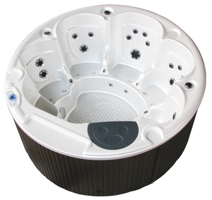 อ่างน้ำวนกลางแจ้งอุปกรณ์สปาสำหรับนวดทรงกลมอิสระ - Product Image 4