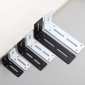 Heavy-Duty L hình nổi Kệ khung kim loại vô hình góc hỗ trợ cho cấu trúc duy nhất cho gỗ thép nhôm đồ nội thất - Product Image 3