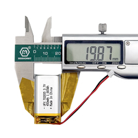 Batterie lithium rechargeable 702035 3.7V 450mAh pour Micro Beauty avec certification CE UN38.3
