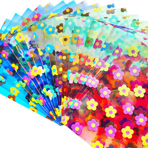 Vente en gros Flower Illusion <span class=keywords><strong>Film</strong></span> PVC étanche pour la fabrication de sacs sacs cosmétiques - Product Image 3