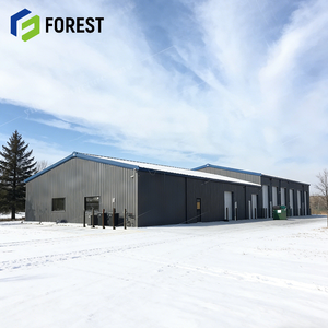 Almacén frigorífico con estructura de viga en I para agricultura en Canadá, construcción de plantas de fabricación de alta resistencia con panel sándwich - Product Image 2